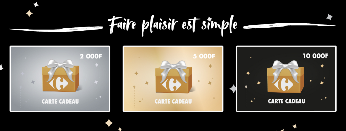 Cartes cadeaux